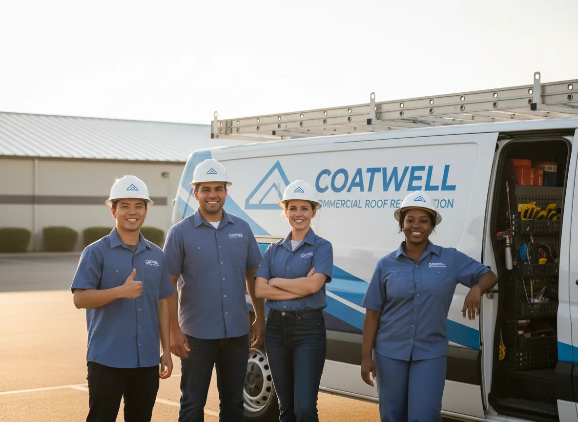 Commercial roof coating company in Freehold, NY
